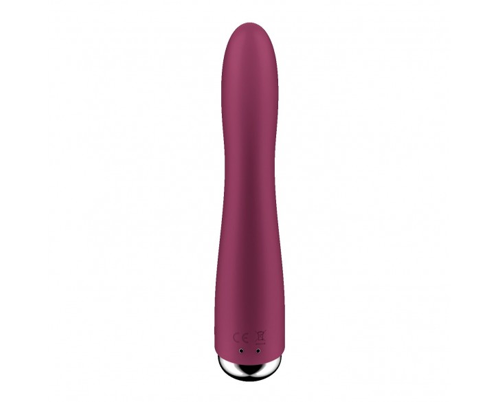 Вібратор точки G з обертанням Satisfyer Spinning Vibe 1 Red, 2 мотори