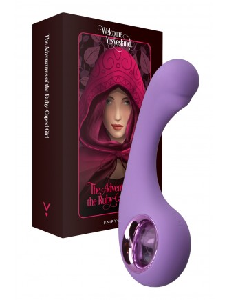 Вібратор для точки G FairyGasm BraveryAward violet