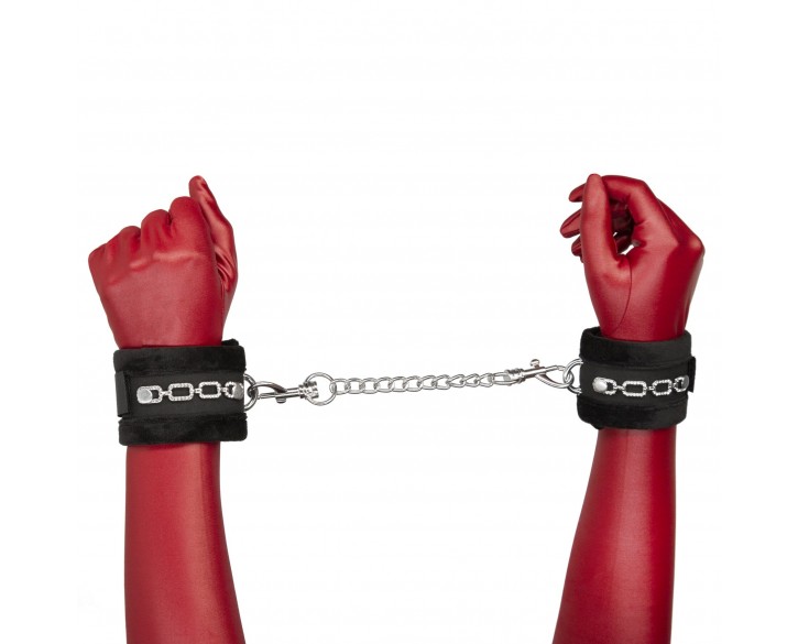 Наручники Punishment - Crystal Detail Handcuffs - Black