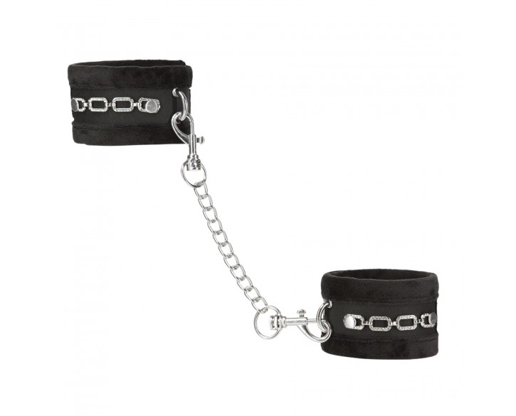 Наручники Punishment - Crystal Detail Handcuffs - Black