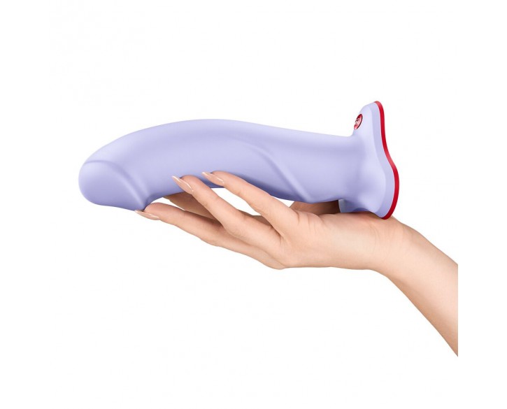 Фалоімітатор Fun Factory THE BOSS STUB Purple, реалістична текстура, довжина 17,9 см, діаметр 4,1см