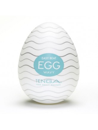 Мастурбатор яйце Tenga Egg Wavy (Хвилястий)