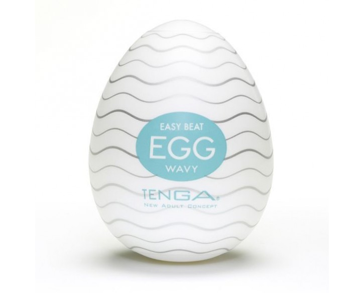 Мастурбатор яйце Tenga Egg Wavy (Хвилястий)