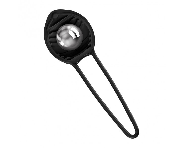Вагінальна кулька Fun Factory SMARTBALL UNO Black, одинарна, діаметр 3,6 см
