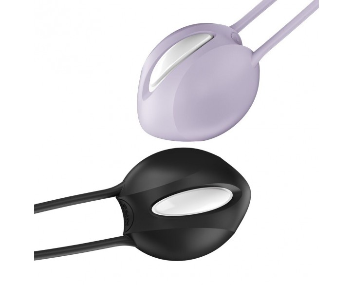 Вагінальна кулька Fun Factory SMARTBALL UNO Black, одинарна, діаметр 3,6 см
