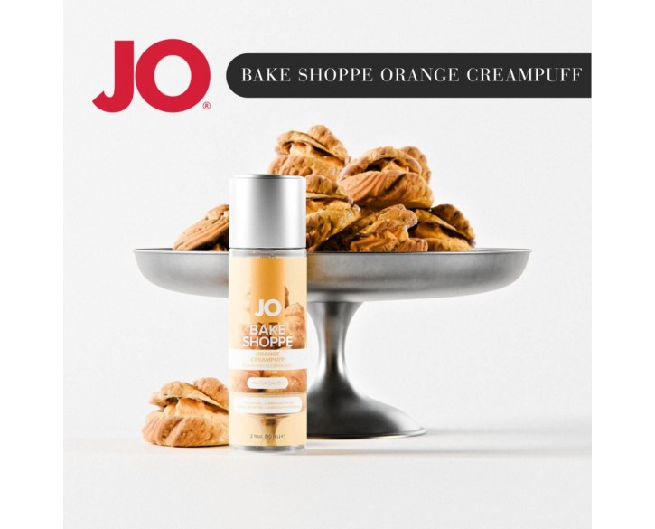 Лубрикант на водній основі JO Bake Shoppe - Orange Creampuff 60 мл, без цукру та парабенів