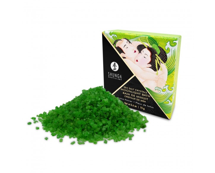 Сіль для ванни Shunga Moonlight Bath – Lotus Flower (75 гр), сіль Мертвого моря, ароматичні олії