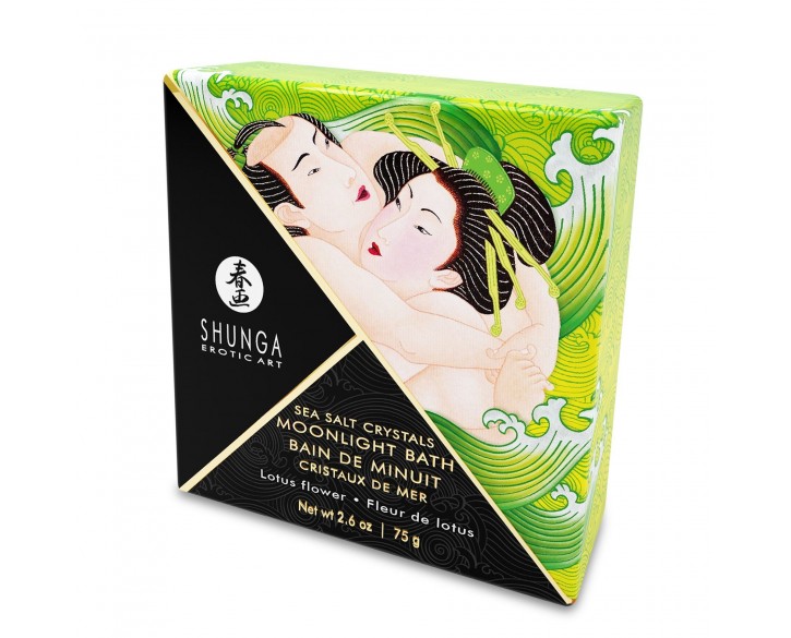 Сіль для ванни Shunga Moonlight Bath – Lotus Flower (75 гр), сіль Мертвого моря, ароматичні олії