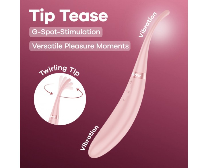Вібратор Satisfyer Tip Tease Rose