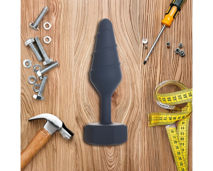 Анальна пробка Lux Active Twist Plug Large Blue