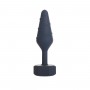 Анальна пробка Lux Active Twist Plug Large Blue
