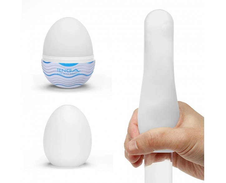 Мастурбатор-яйце Tenga Egg Wavy