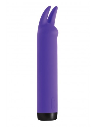 Вібратор S Pleasures Bullets Amethyst, фіолетовий, з двома відростками, 10 режимів, діаметр 3,1 см