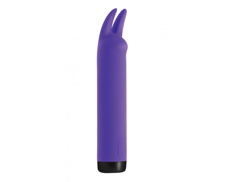 Вібратор S Pleasures Bullets Amethyst, фіолетовий, з двома відростками, 10 режимів, діаметр 3,1 см