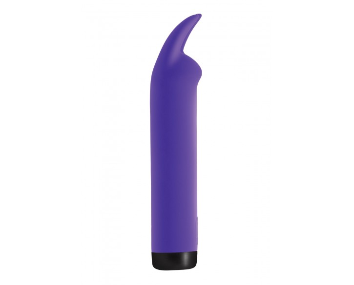 Вібратор S Pleasures Bullets Amethyst, фіолетовий, з двома відростками, 10 режимів, діаметр 3,1 см