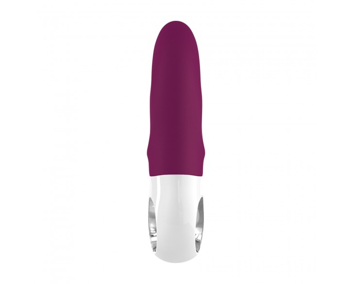 Вібратор-кролик Fun Factory MISS BI grape/white, 2 незалежні мотори, діаметр 4,2 см