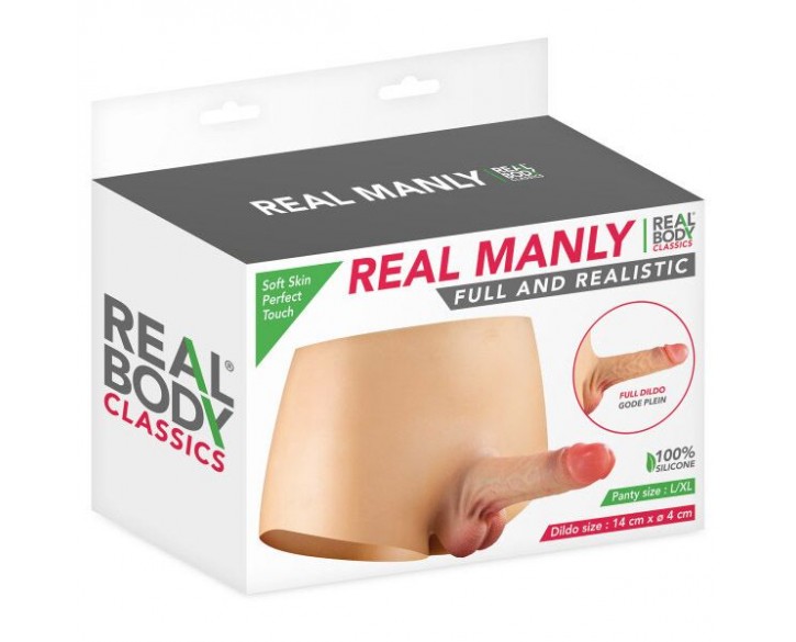 Страпон Real Body — Real Manly full and realistic L/XL