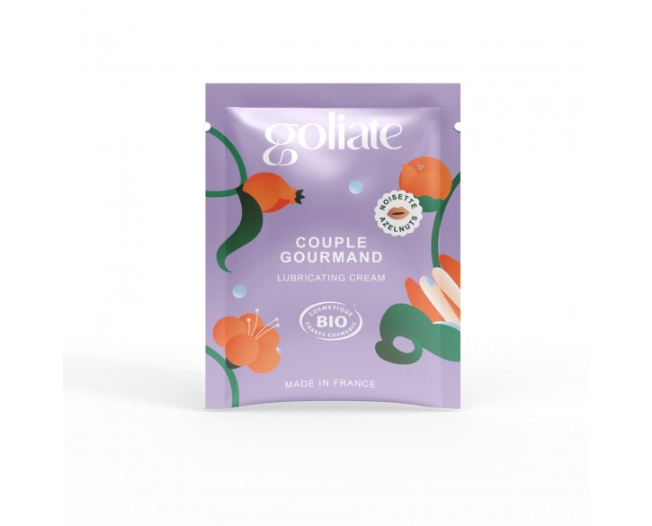 Пробник масажної олії Goliate Couple Gourmand Noisette 2 мл