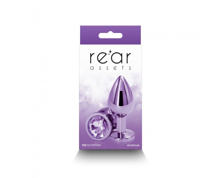 Анальна пробка NS Novelties Rear Assets - Medium - Purple