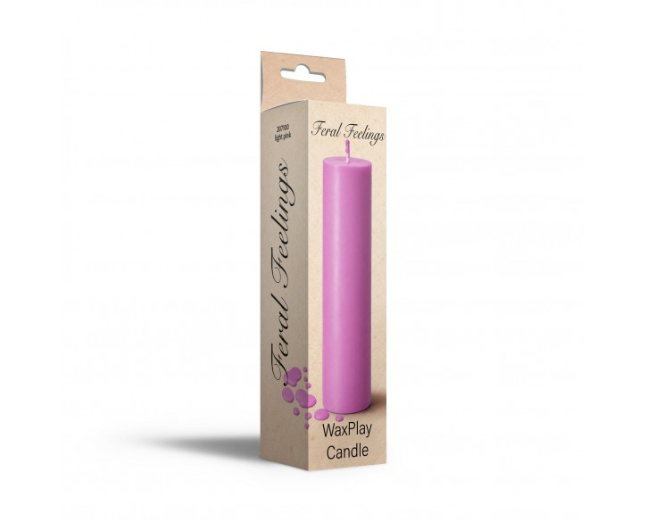 Свічка для WaxPlay Feral Feelings soft 15 см Light Pink