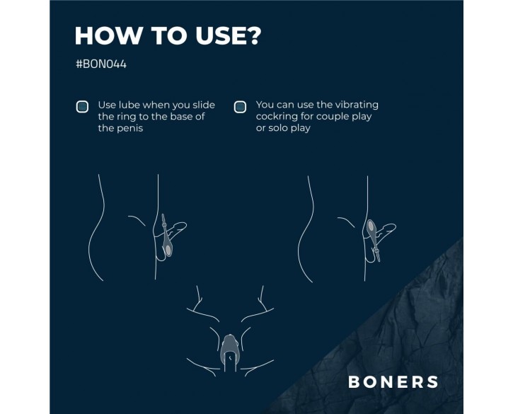 Ерекційне кільце Boners Adjustable Cockring