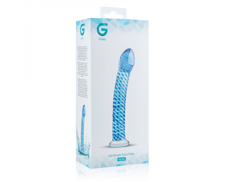 Скляний дилдо Gildo Glass Dildo No. 5