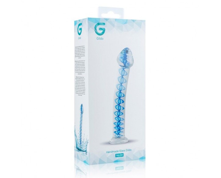 Скляний дилдо Gildo Glass Dildo No. 4