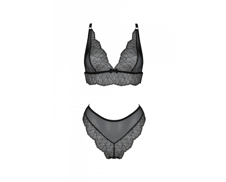 Комплект Passion AMBERLY SET black L/XL