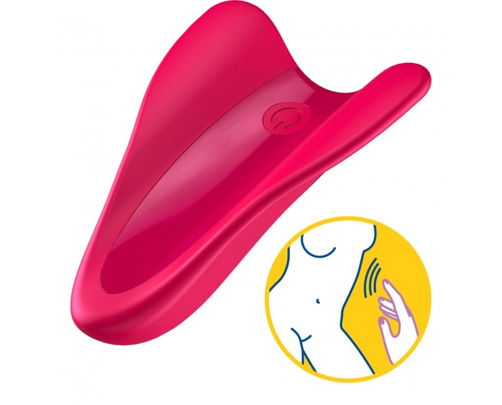 Вібратор на палець Satisfyer High Fly Red