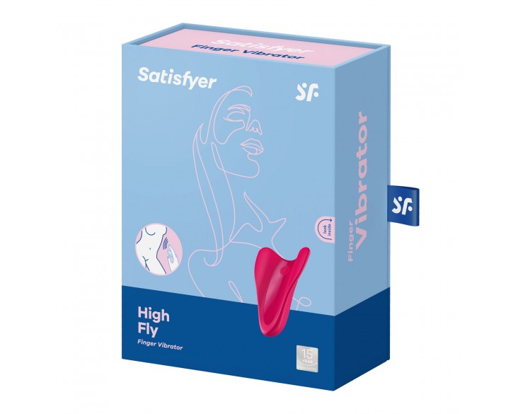 Вібратор на палець Satisfyer High Fly Red