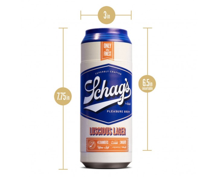 Мастурбатор Schag’s by Blush - Luscious Lager Masturbator - Frosted