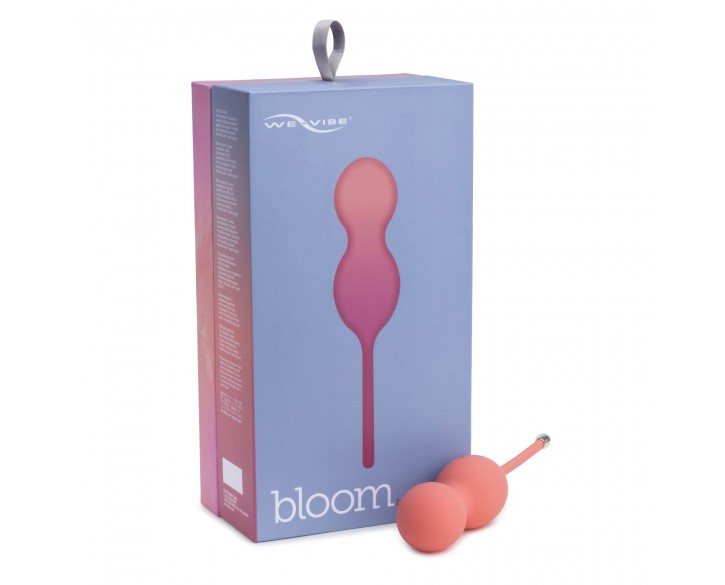 Смарт вагінальні кульки з вібрацією We-Vibe Bloom, діаметр 3,3 см, маса 45, 65, 80 г