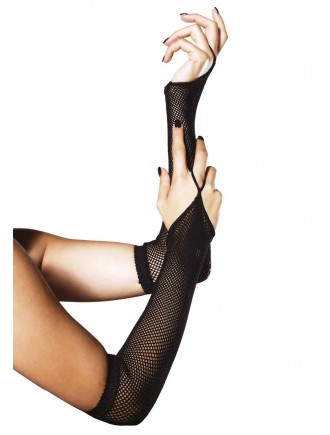 Рукавички Leg Avenue Fishnet Arm Warmers black