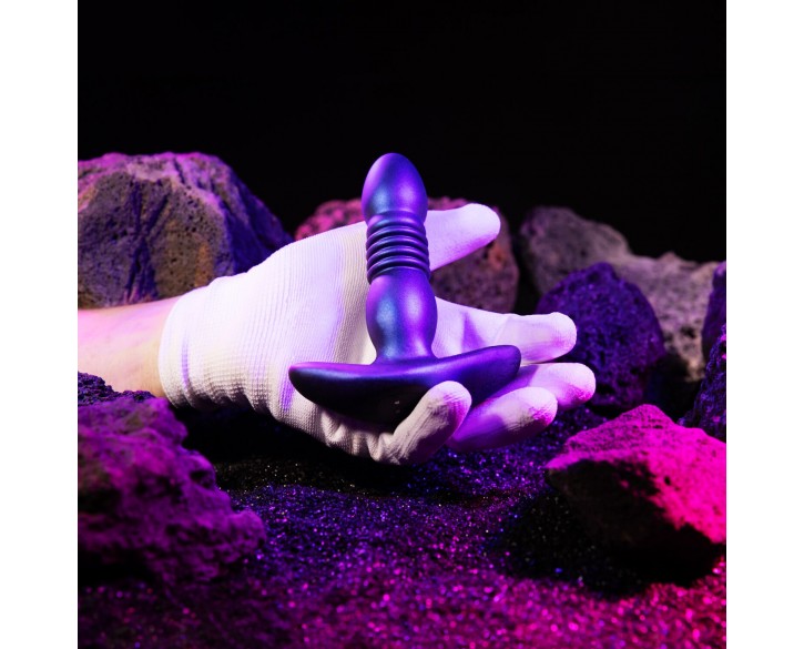 Анальна пробка з вібрацією та пульсацією Hueman - Supernova Thrusting Buttplug