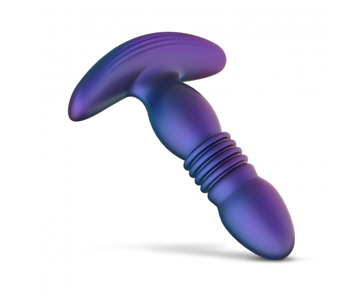 Анальна пробка з вібрацією та пульсацією Hueman - Supernova Thrusting Buttplug
