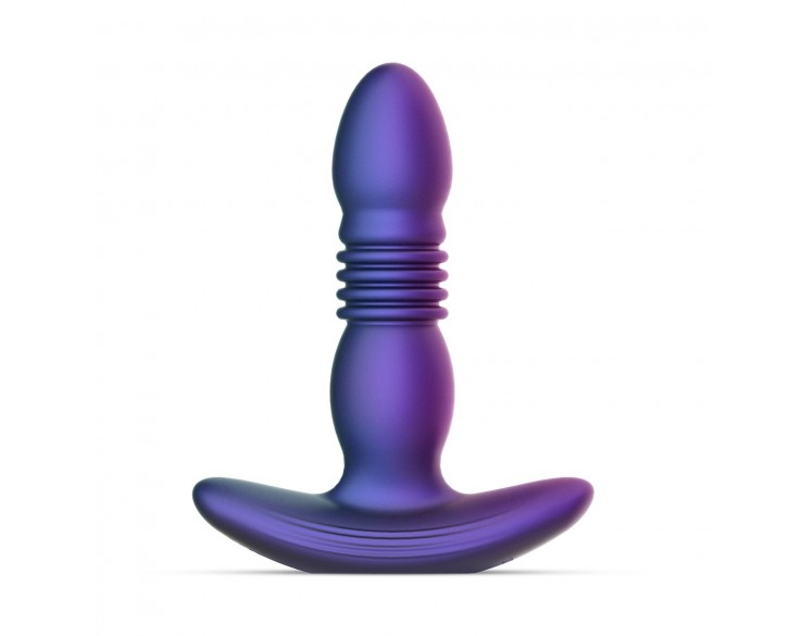 Анальна пробка з вібрацією та пульсацією Hueman - Supernova Thrusting Buttplug