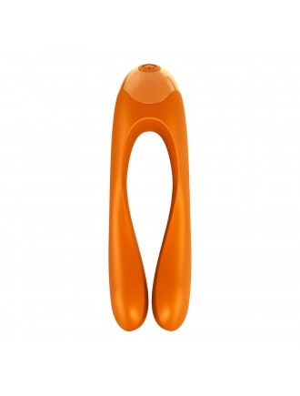 Вібратор на палець Satisfyer Candy Cane Orange