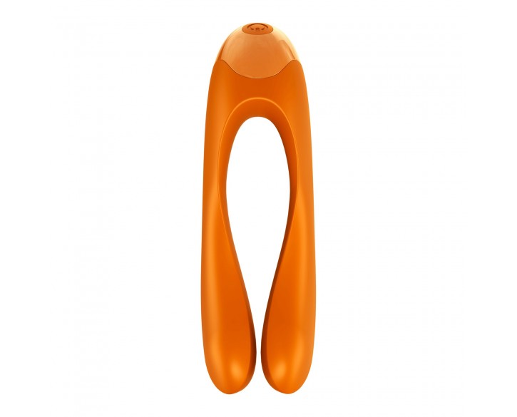 Вібратор на палець Satisfyer Candy Cane Orange