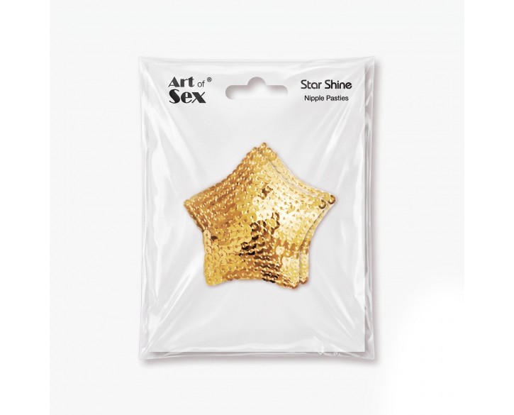 Пестис Art of Sex - Star Shine, золото
