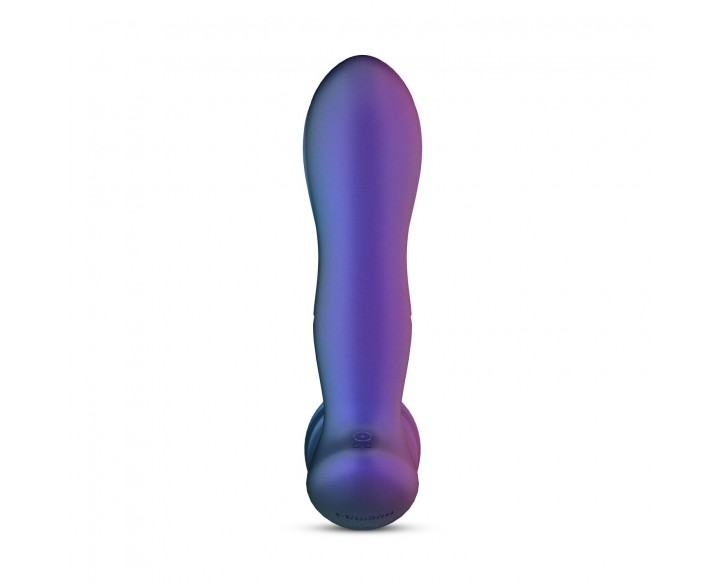 Анальна вібропробка з пульсацією Hueman - Galaxy Tapping Buttplug
