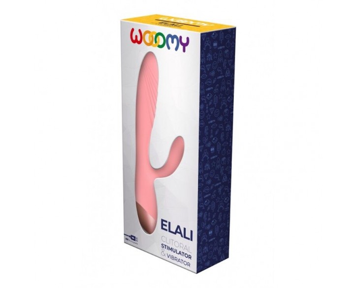 Вібратор-кролик Wooomy Elali Pink Rabbit Vibrator