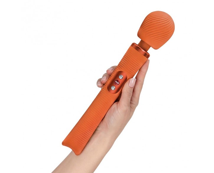 Вібромасажер Fun Factory VIM Vibrating Wand Orange, суперпотужний та легкий, до 6 годин роботи