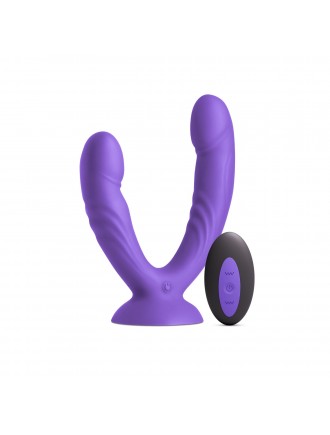 Подвійний ділдо з вібрацією NS Novelties INYA - Duet - Purple