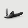 Вібронасадка для страпону з вакуумною стимуляцією Strap-On-Me Multi Orgasm Realistic Dildo L Black