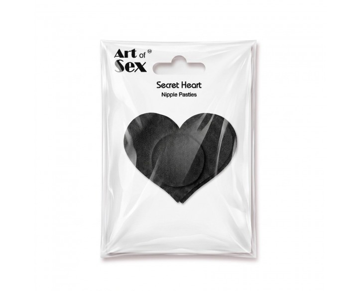 Пестис-сердечка Art of Sex - Secret Heart, чорний