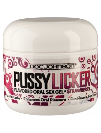 Смачний гель для кунілінгусу Doc Johnson Pussy Licker Strawberry (56 г)