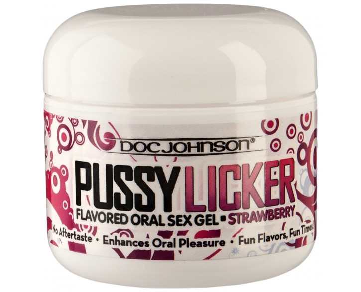 Смачний гель для кунілінгусу Doc Johnson Pussy Licker Strawberry (56 г)