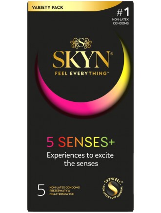 Набір презервативів SKYN 5 Senses 5 шт