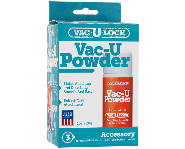 Пудра для кріплення Vac-U-Lock Doc Johnson Vac-U Powder