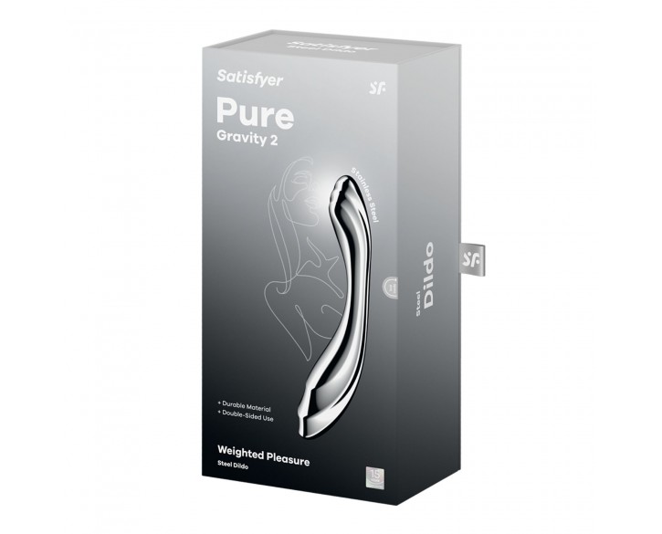 Металевий дилдо Satisfyer Pure Gravity 2